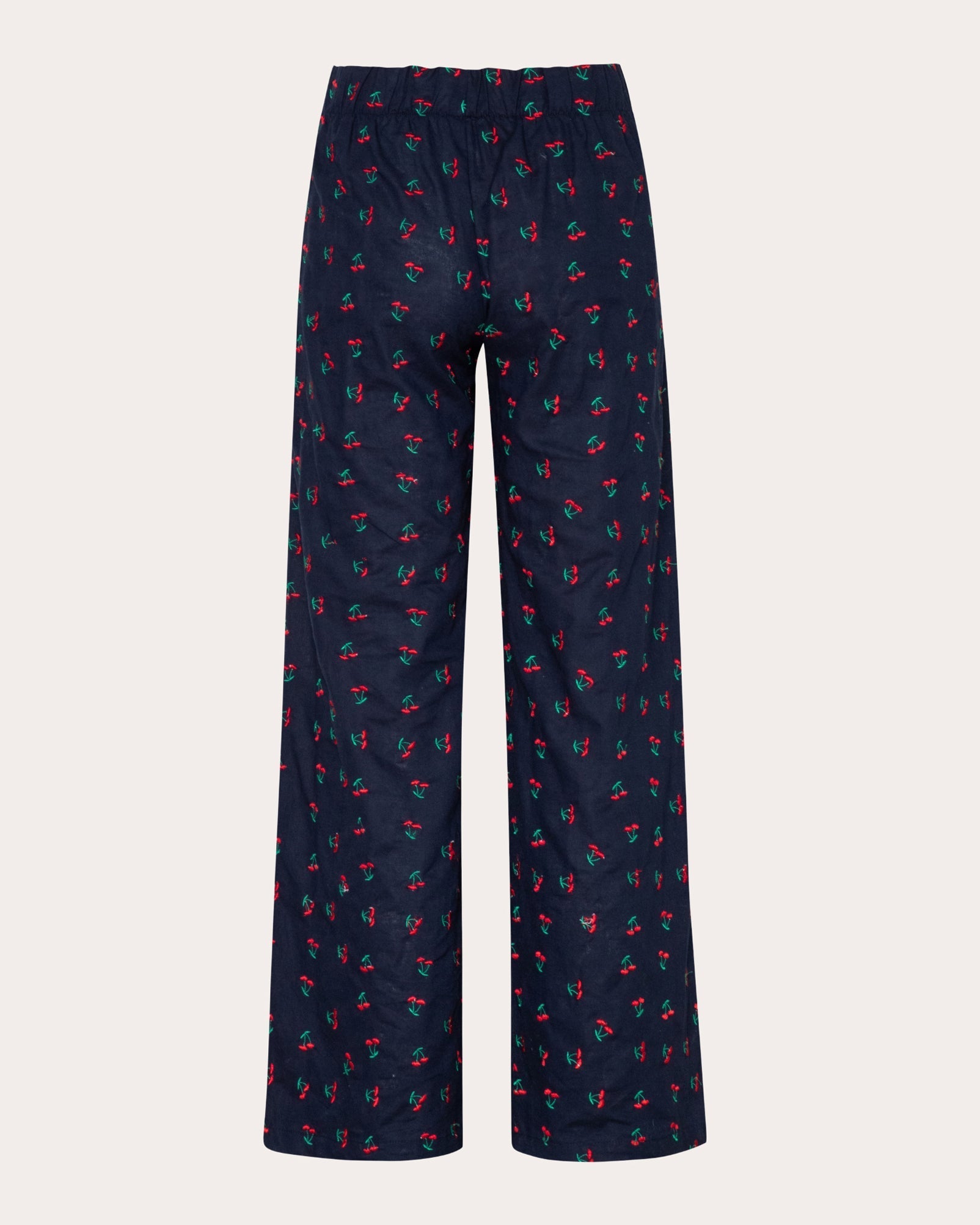 Embroidered Boyfriend Trousers
