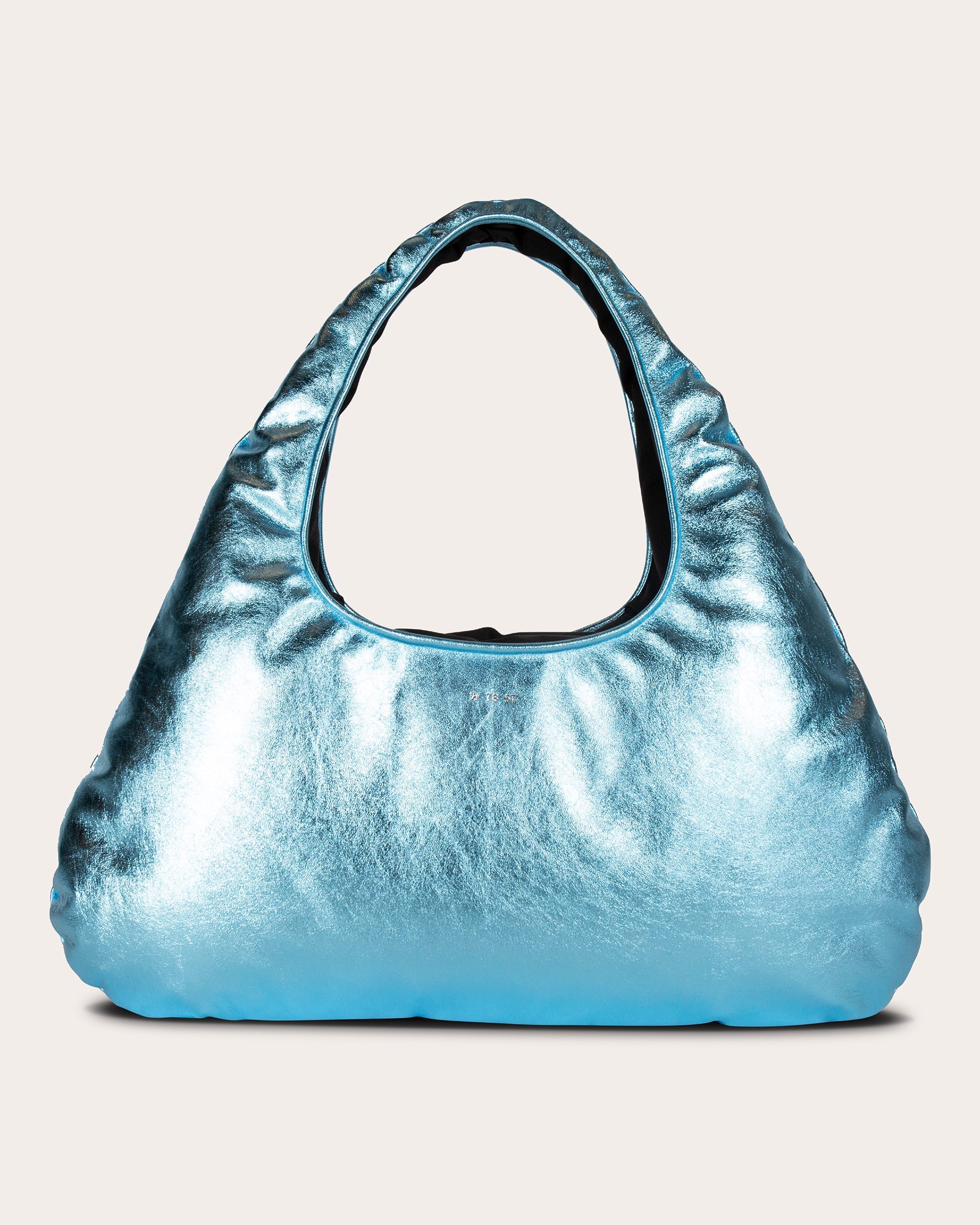 Large Cloud Pearlescent-Leather Shoulder Bag