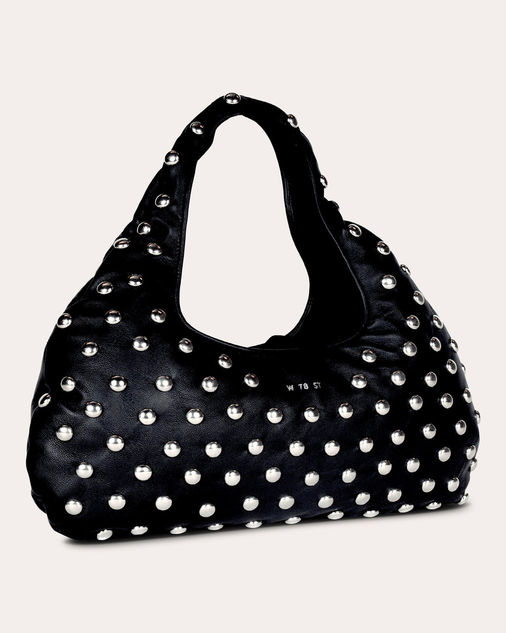 Medium Cloud Studded-Leather Shoulder Bag