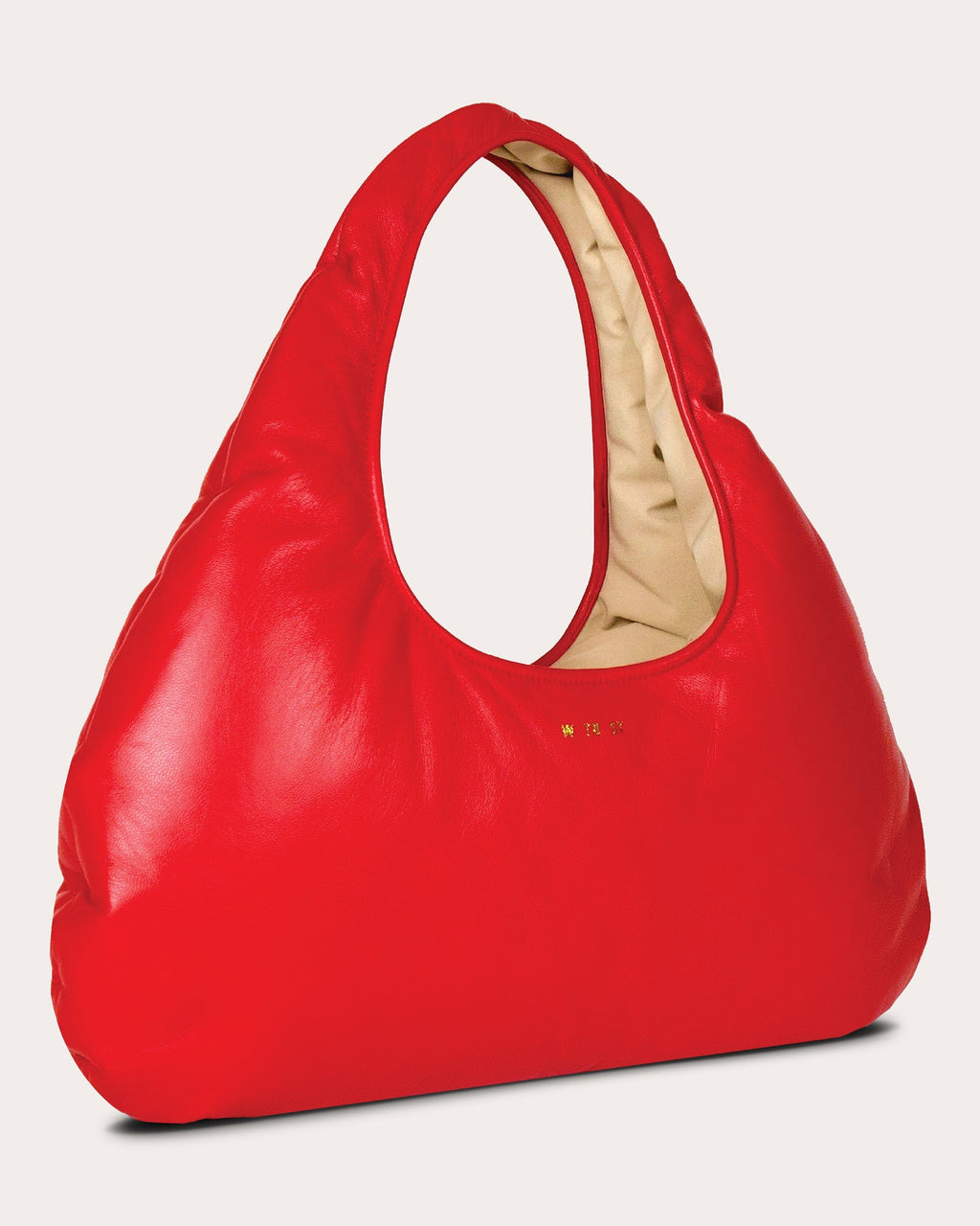Medium Cloud Leather Shoulder Bag