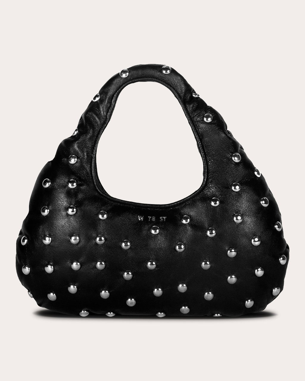 Micro Cloud Studded-Leather Tote