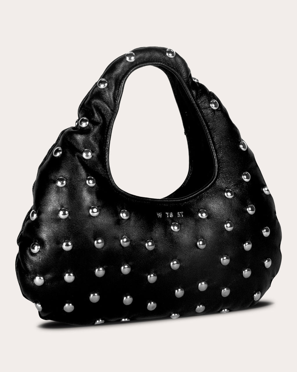 Micro Cloud Studded-Leather Tote