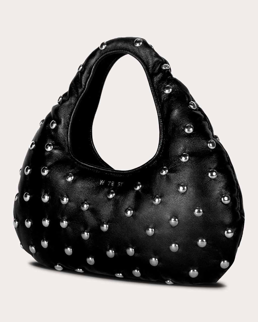 Micro Cloud Studded-Leather Tote