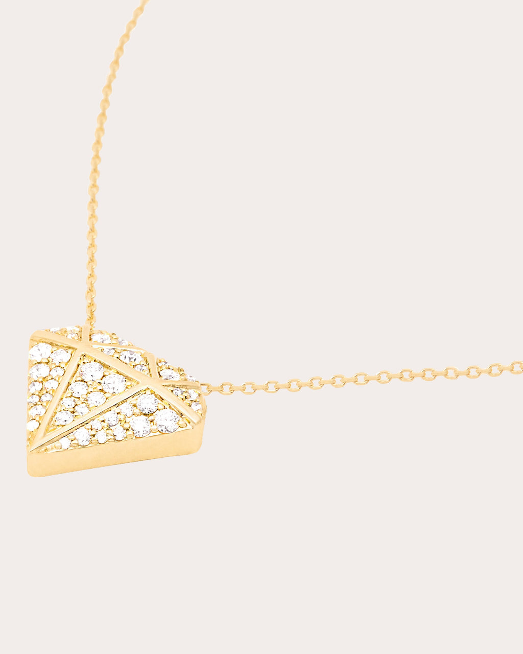 Juju 14K Gold Diamond Charm Pendant Necklace