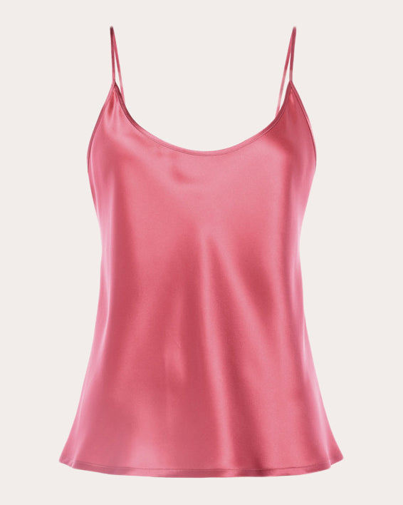 Silk Short Pajama Top