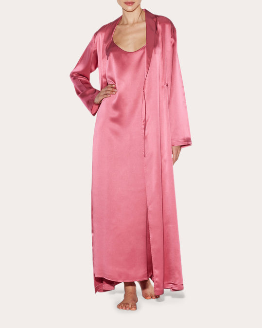 Long Silk Robe