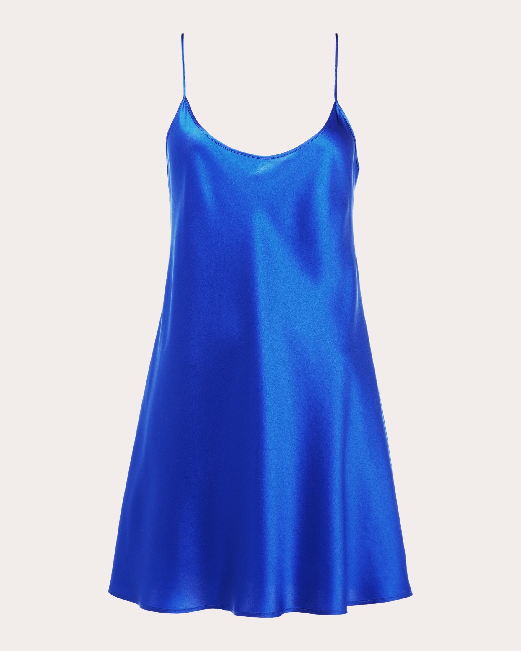 Short Silk Slip