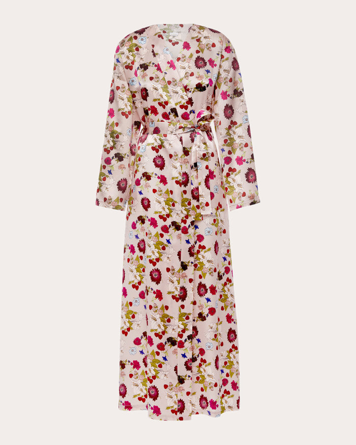 Long Silk Robe