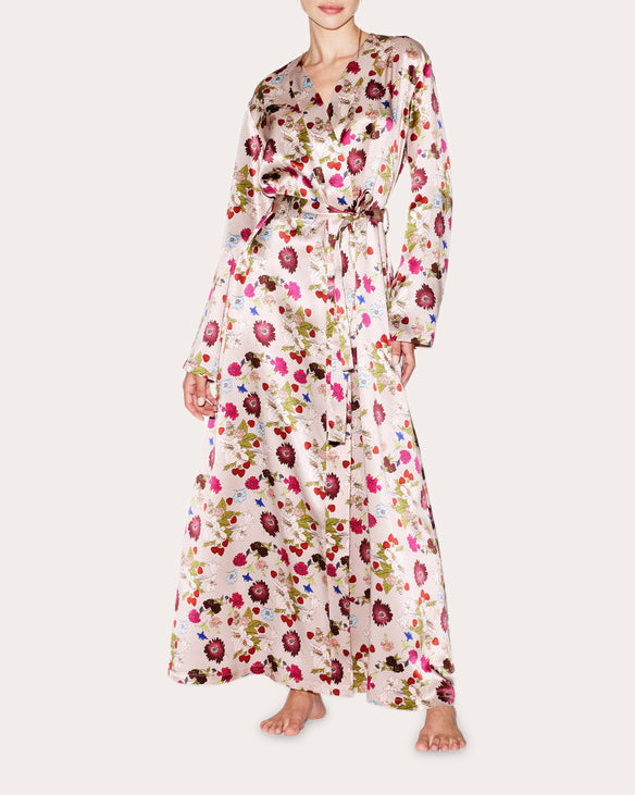 Long Silk Robe