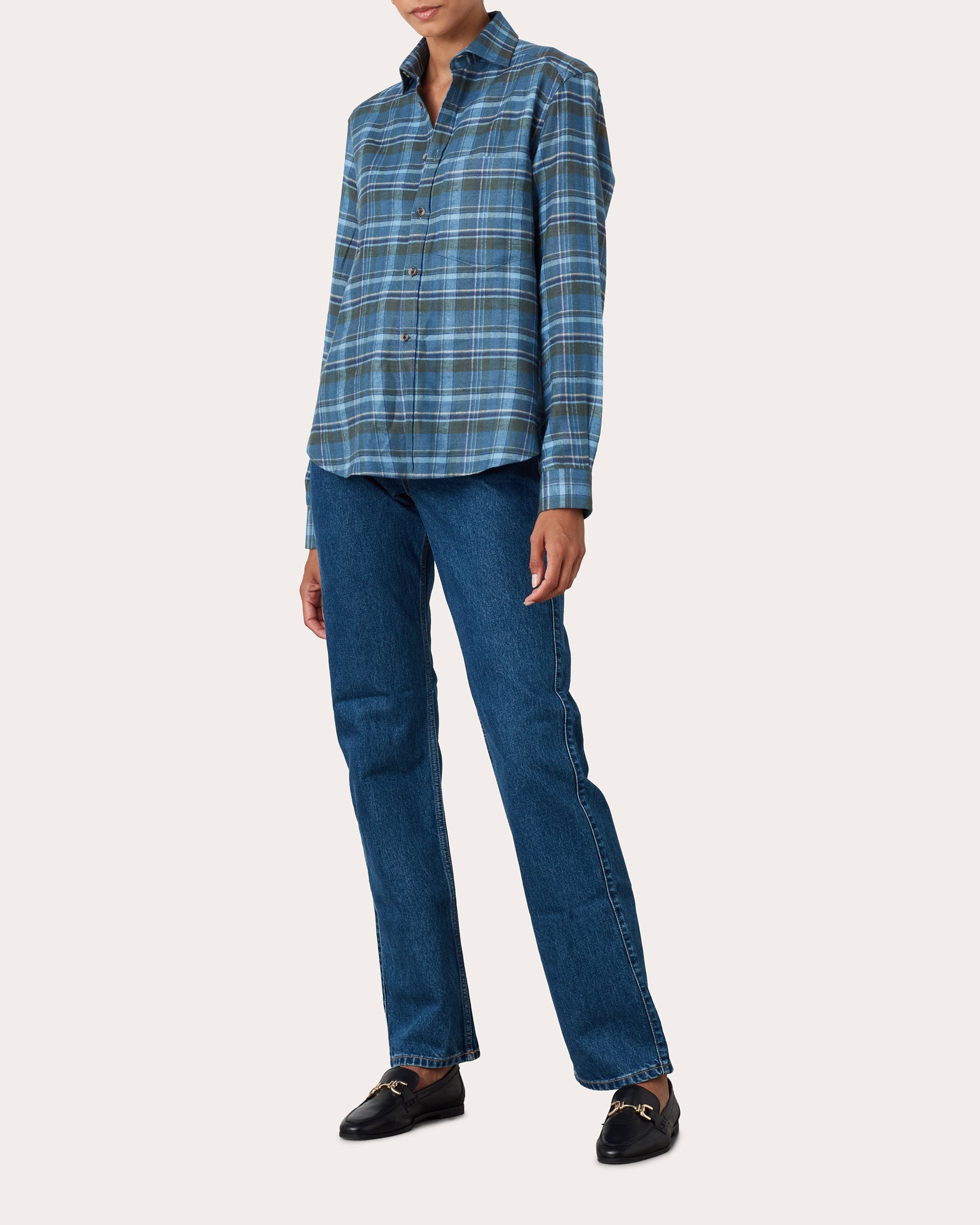 The Classic Linen Plaid Shirt