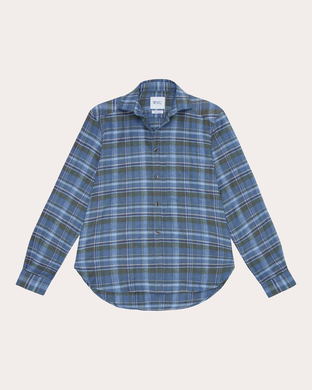 The Classic Linen Plaid Shirt