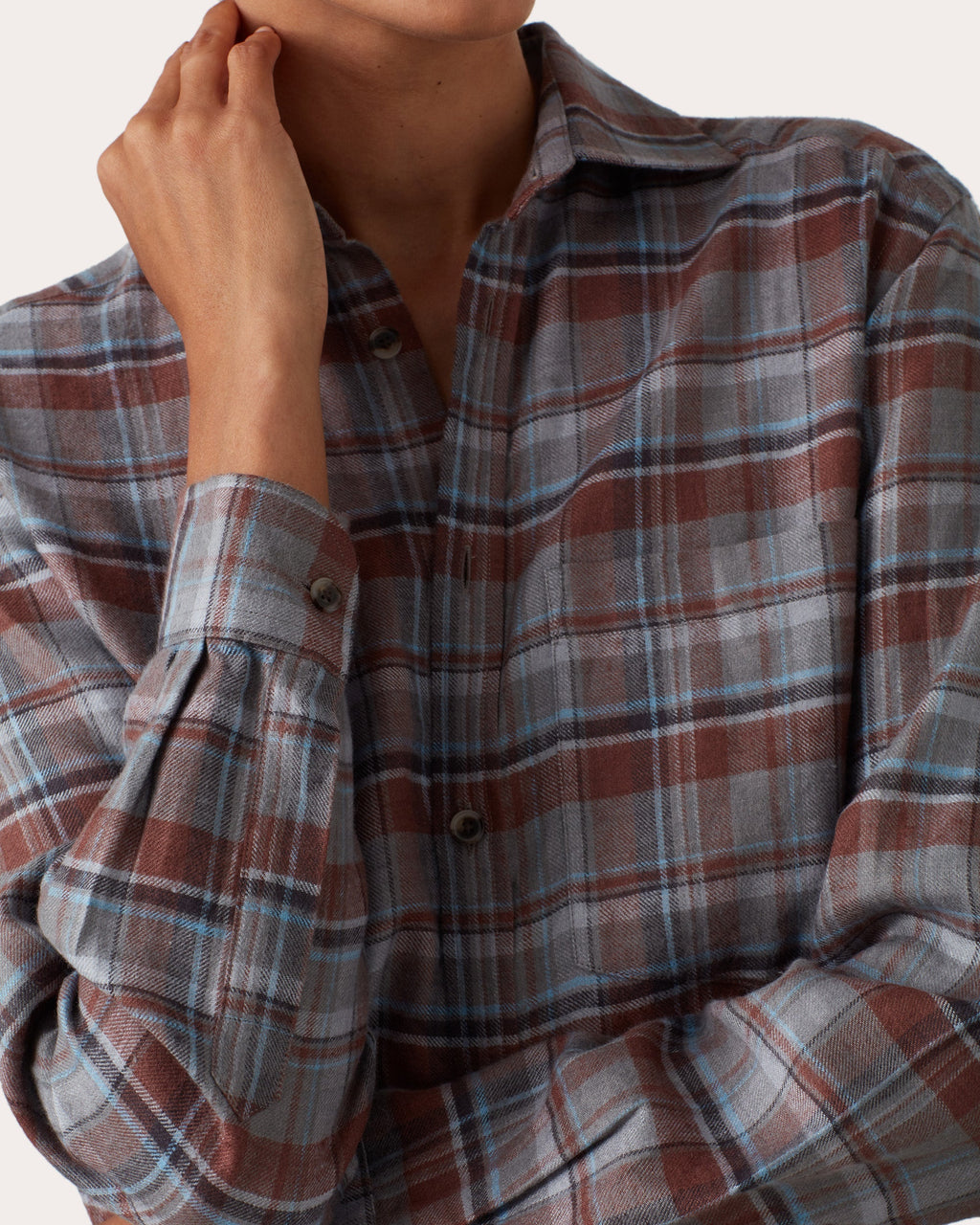 The Classic Linen Plaid Shirt