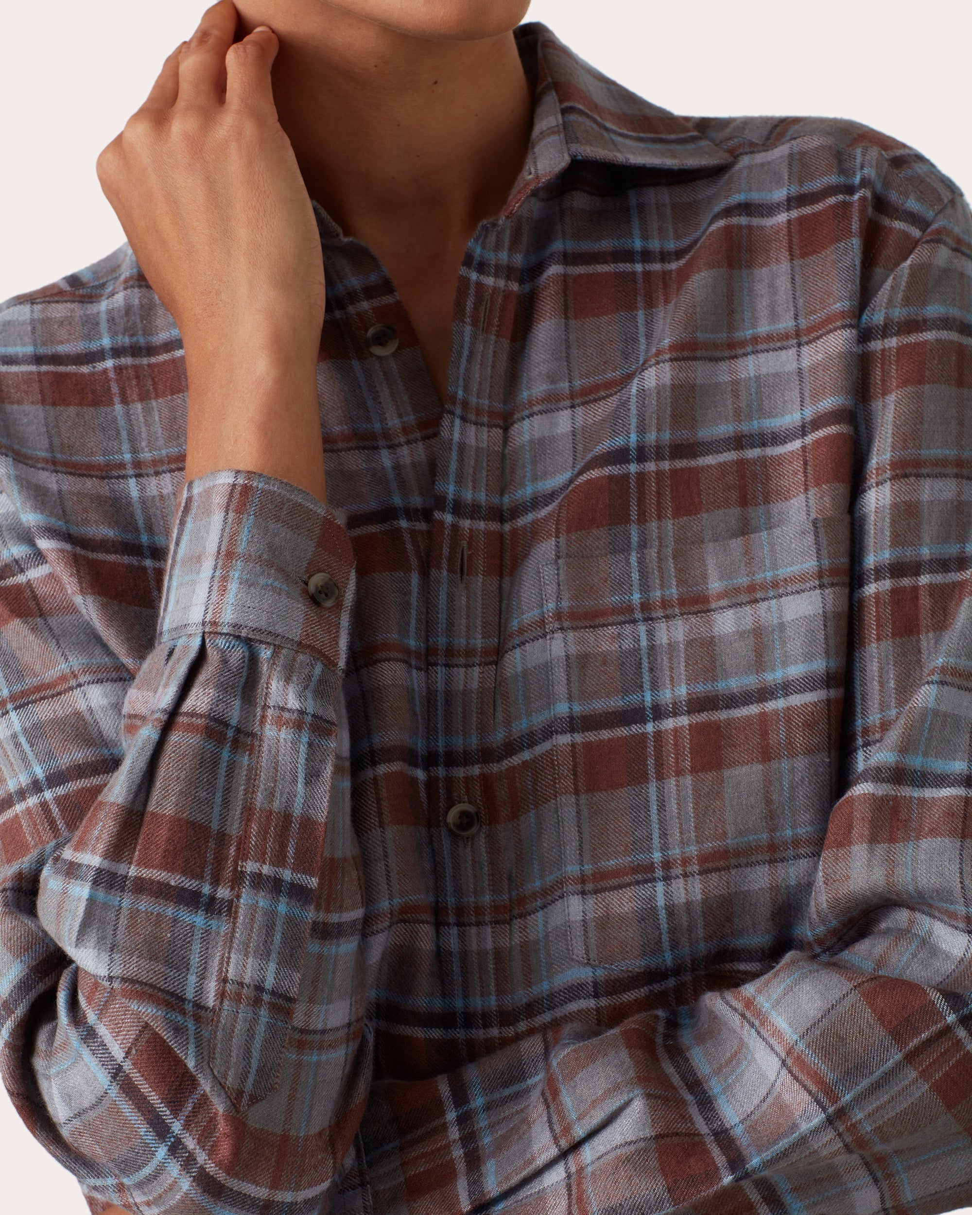 The Classic Linen Plaid Shirt