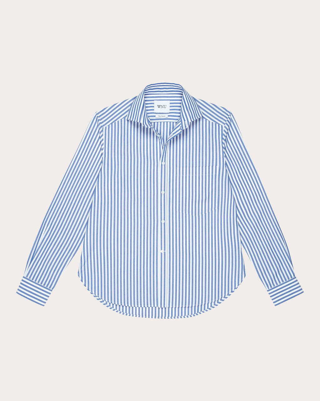 The Classic Striped Cotton-Poplin Shirt