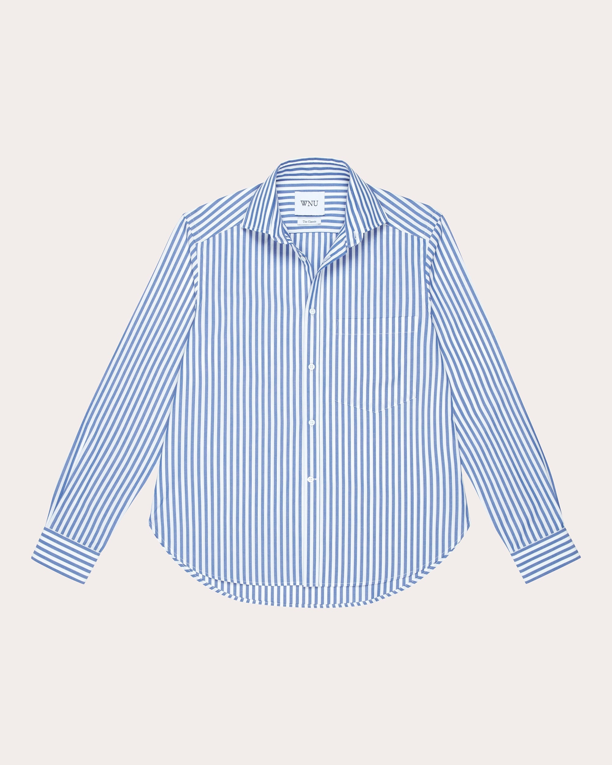The Classic Striped Cotton-Poplin Shirt