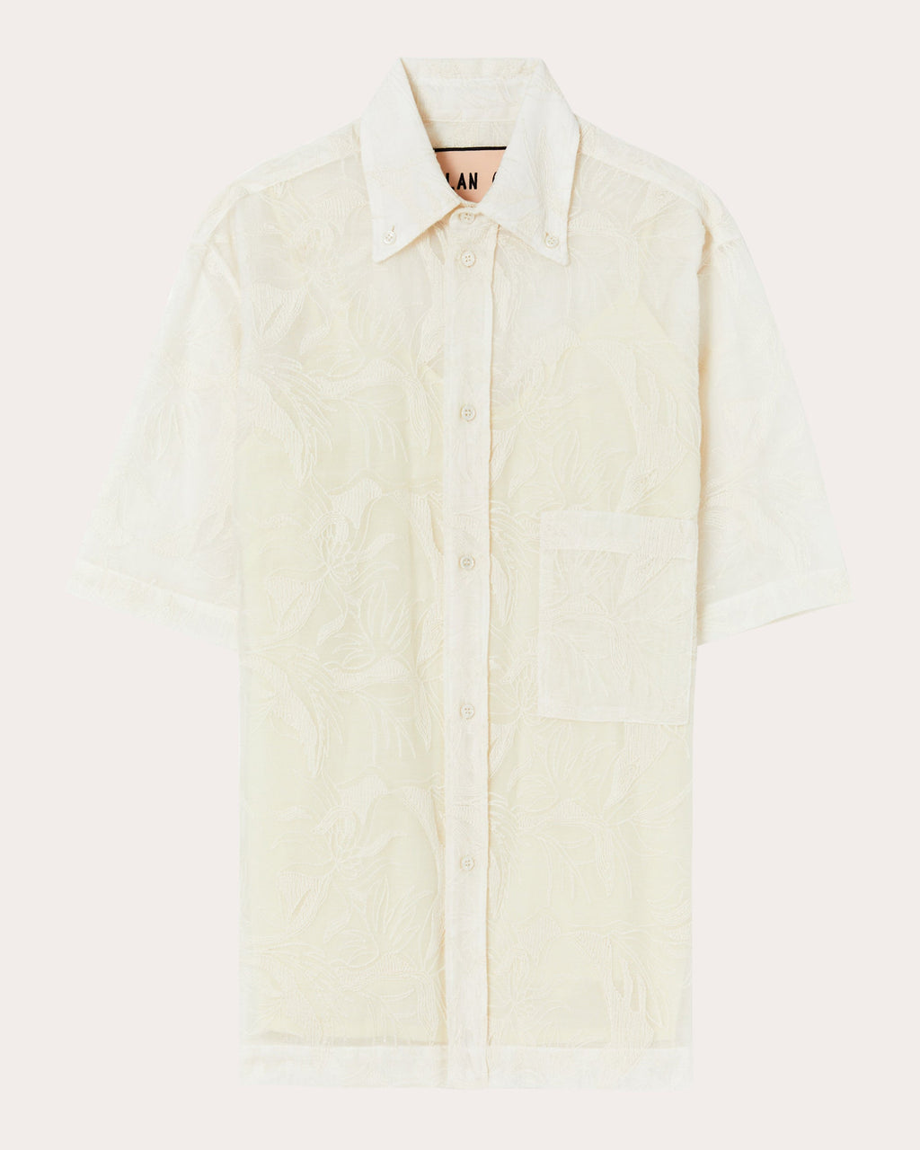 Floral-Lace Shirt