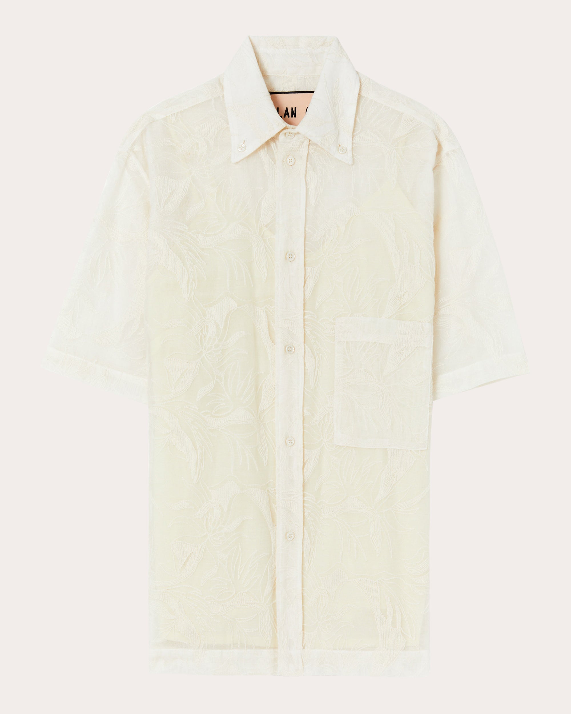 Floral-Lace Shirt