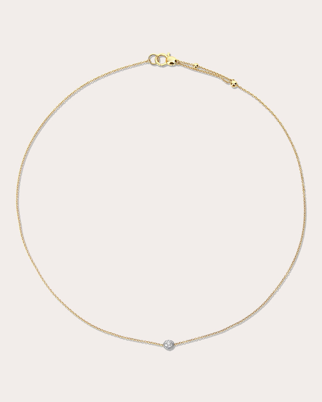 Élite 18K Gold Diamond Necklace