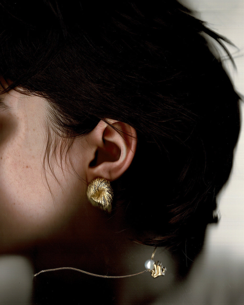 Yarn 14K Gold-Plated Earrings