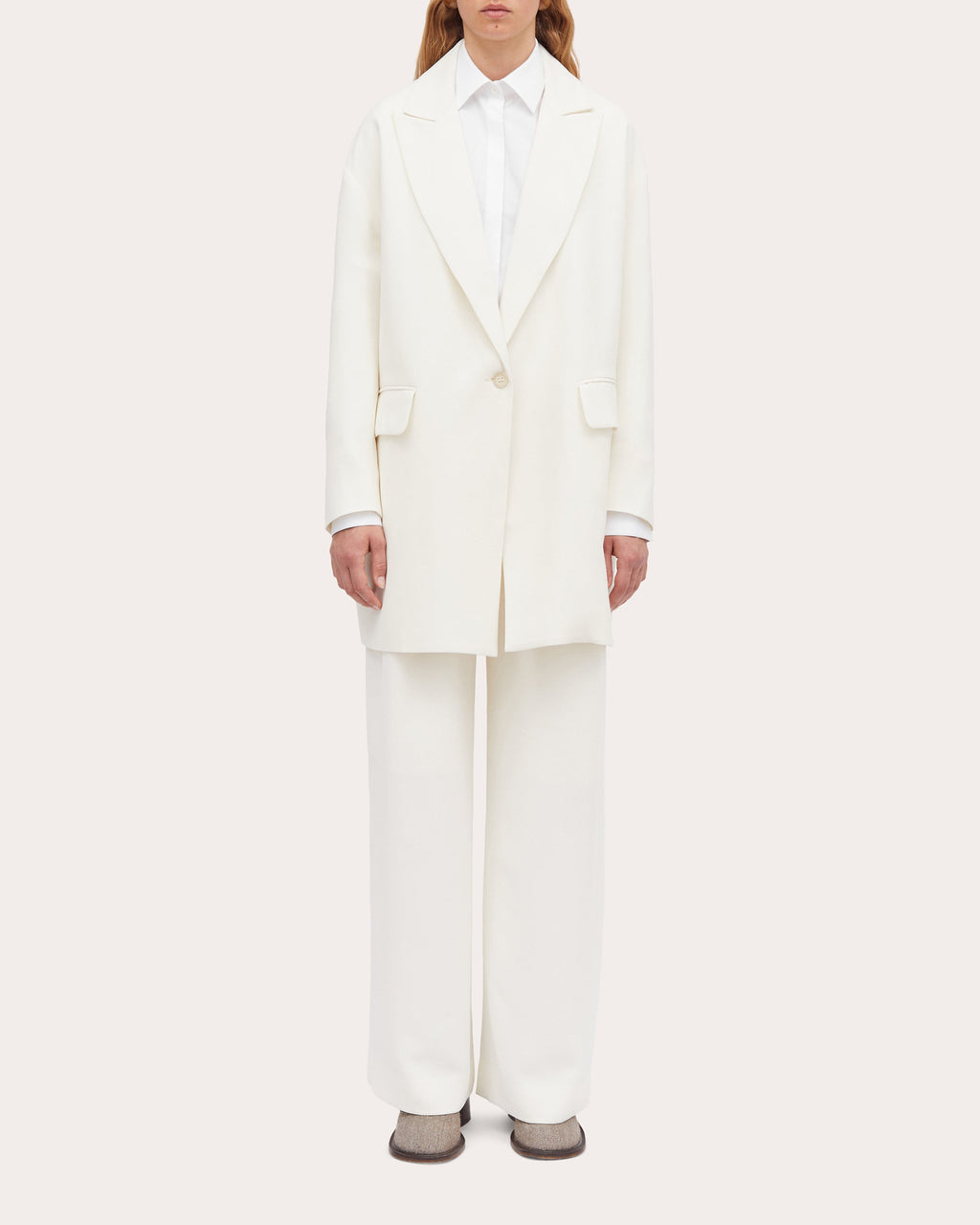 Carli Crepe-Georgette Blazer