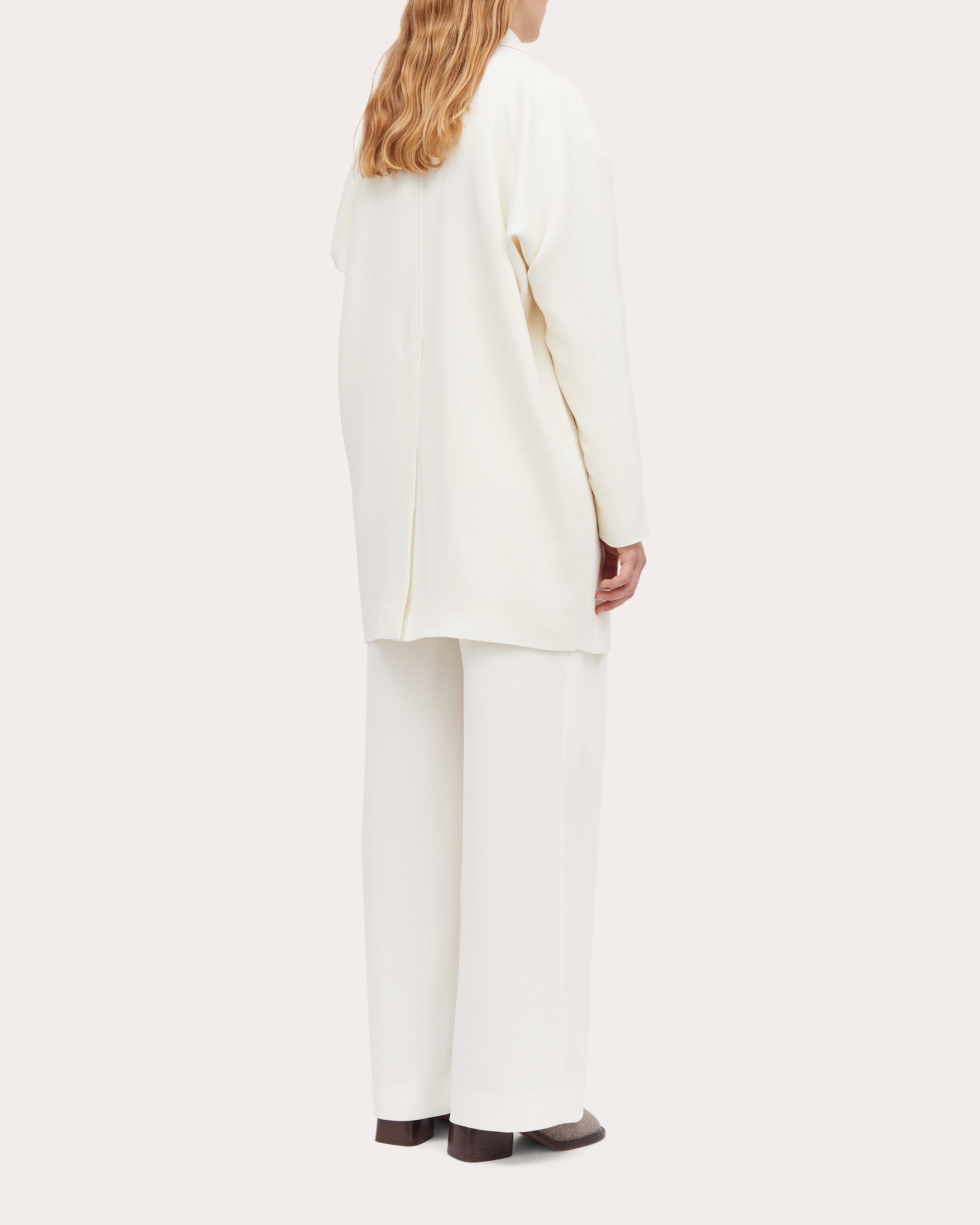 Carli Crepe-Georgette Blazer