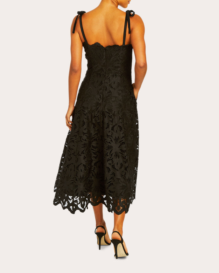 Cataleya Lace Midi Dress