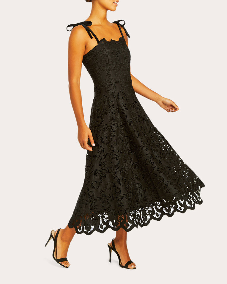 Cataleya Lace Midi Dress