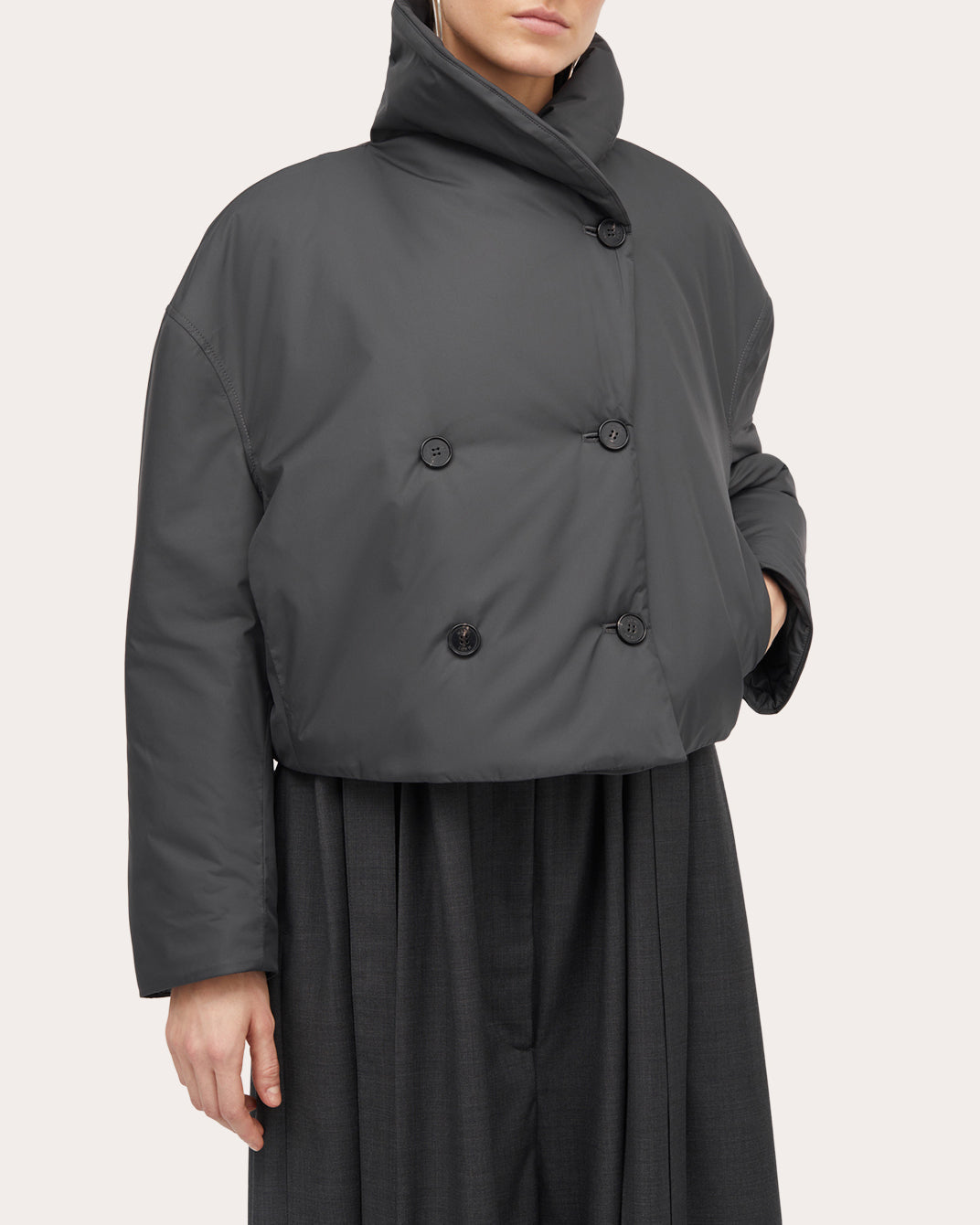 Collins Tech-Taffeta Cocoon Jacket