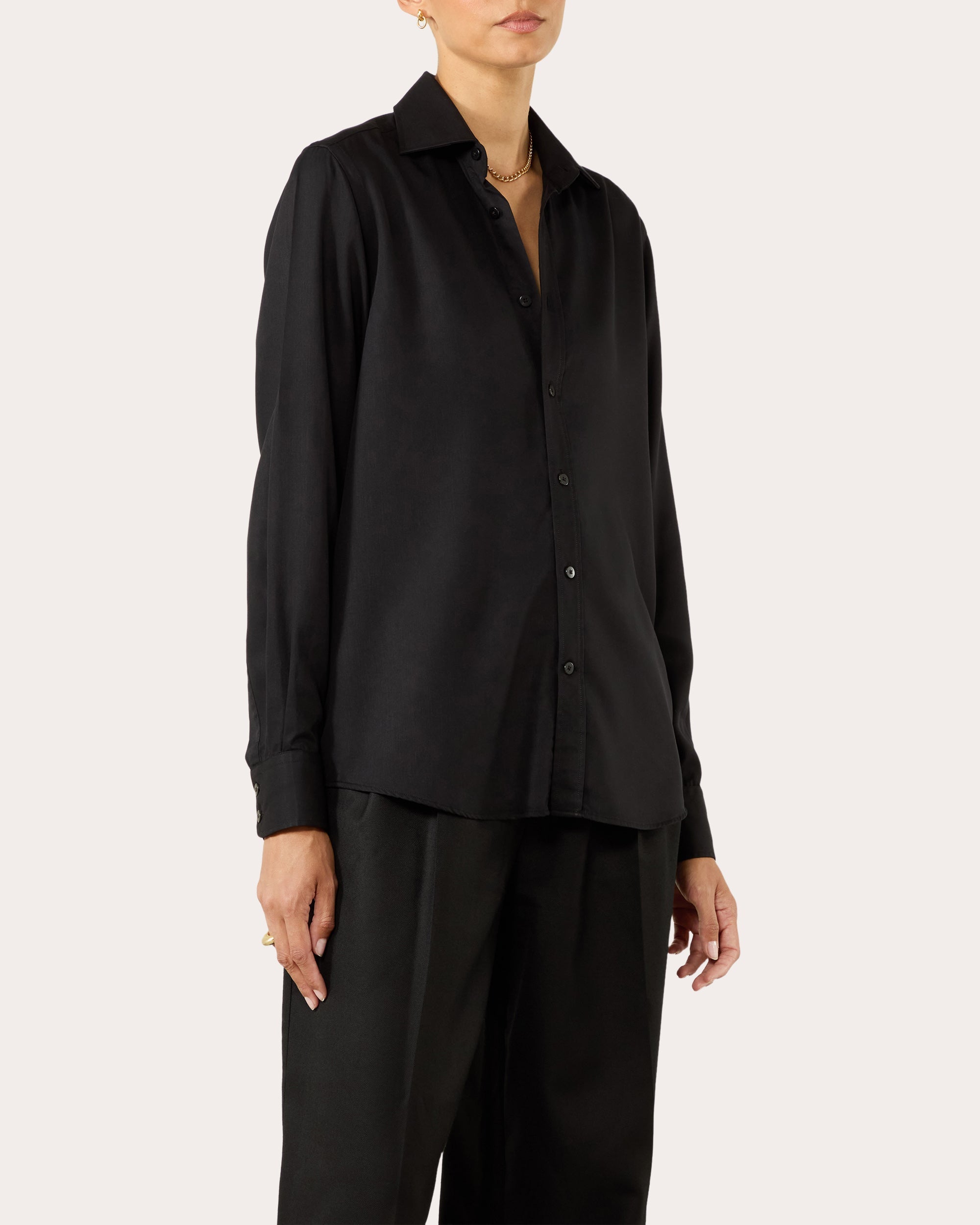 The Boyfriend Tencel™ Button-Up Shirt