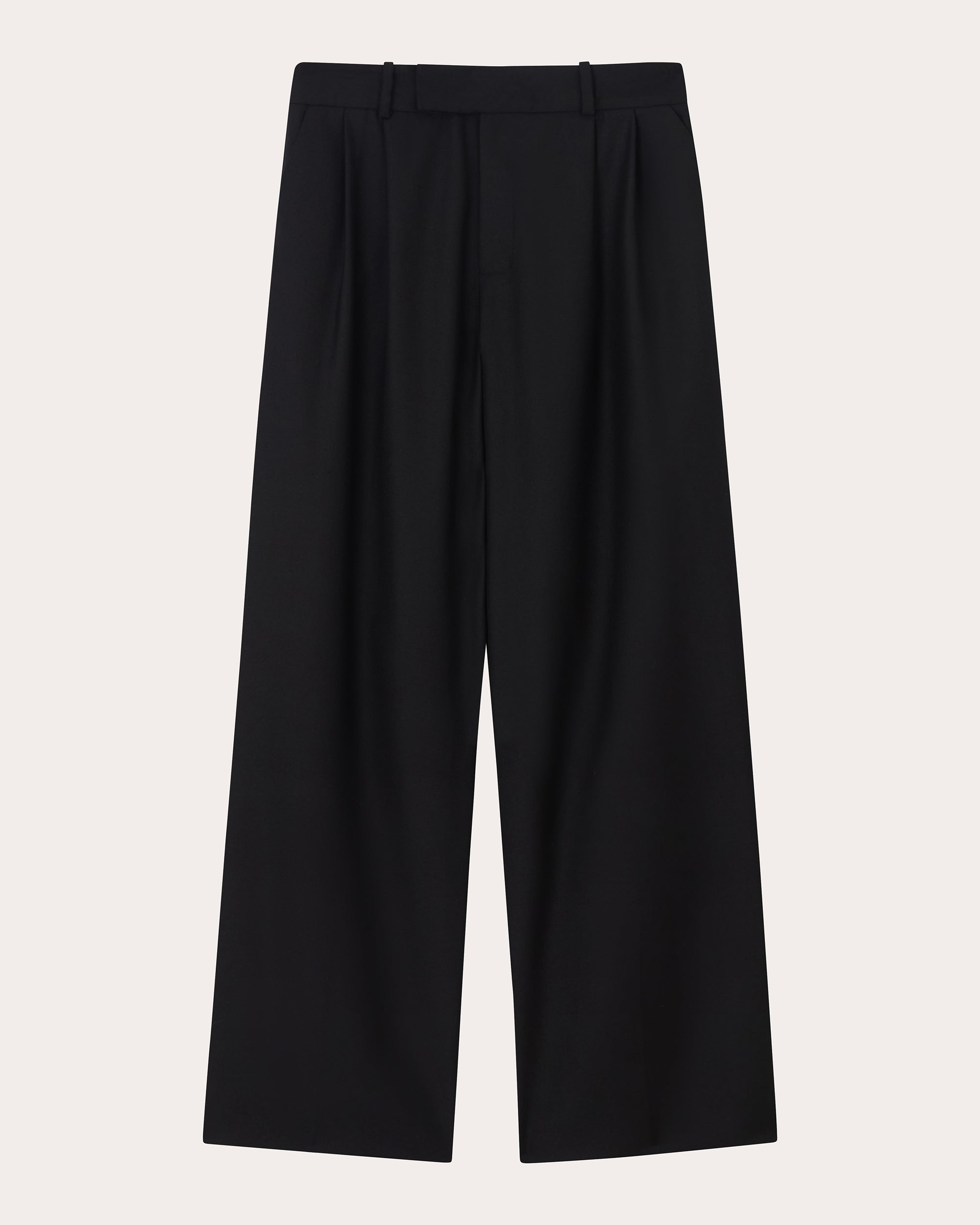 Rampling Wool Wide-Leg Trousers