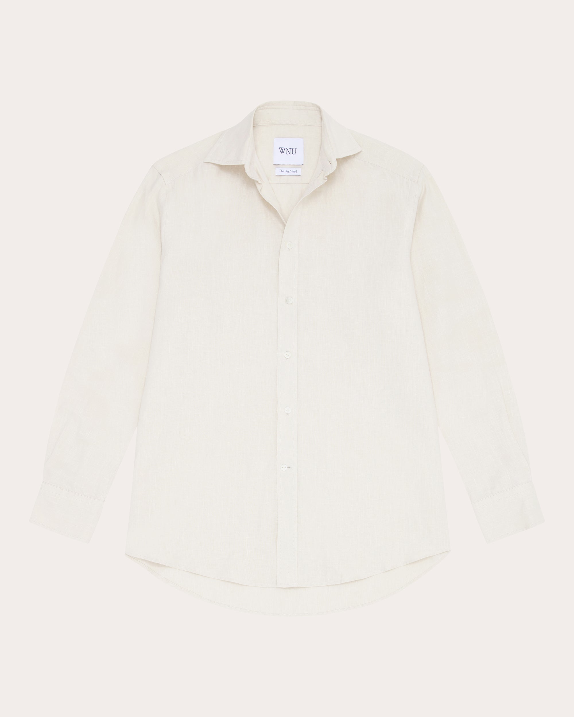 The Boyfriend Striped Hemp Shirt