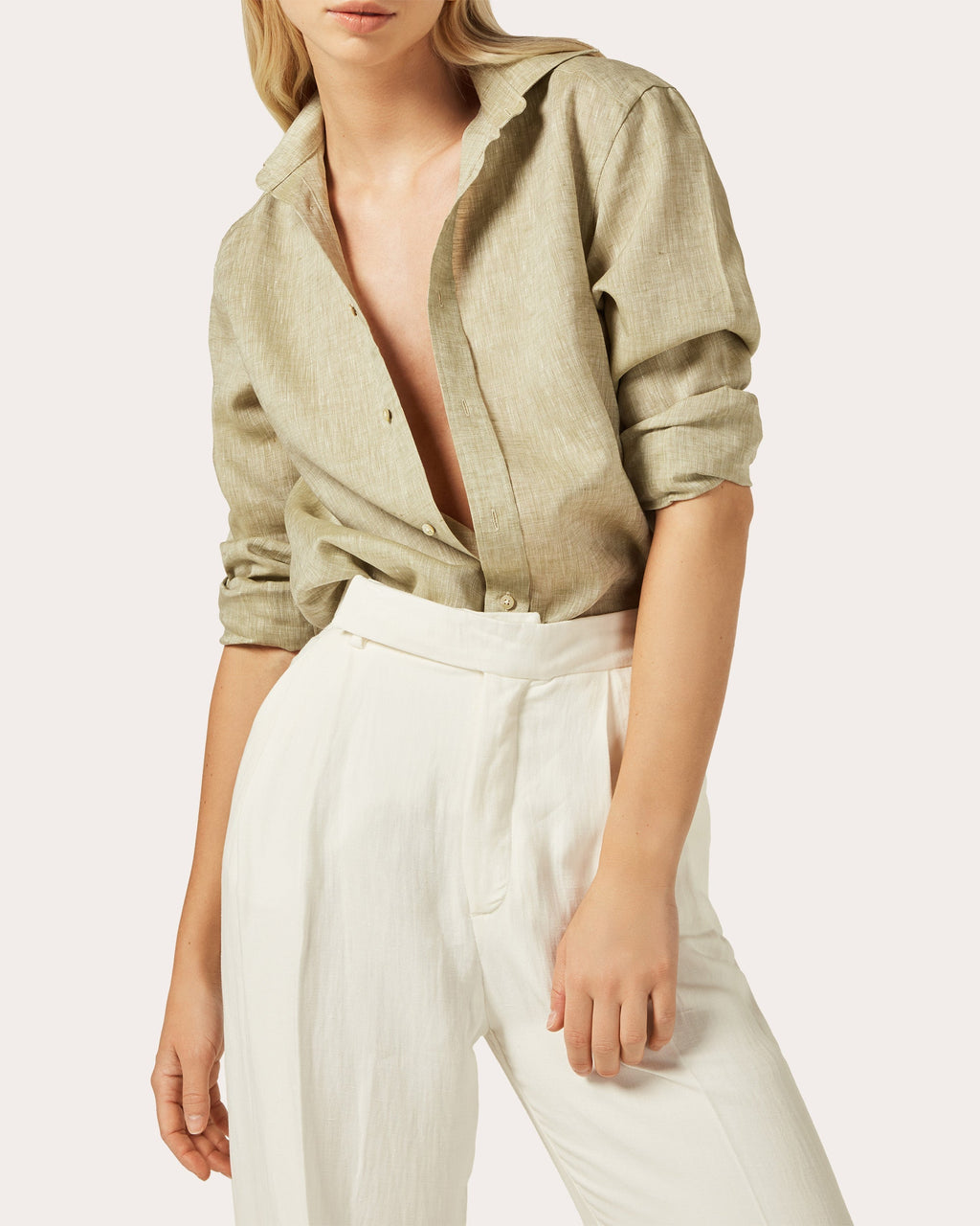The Boyfriend Linen Shirt