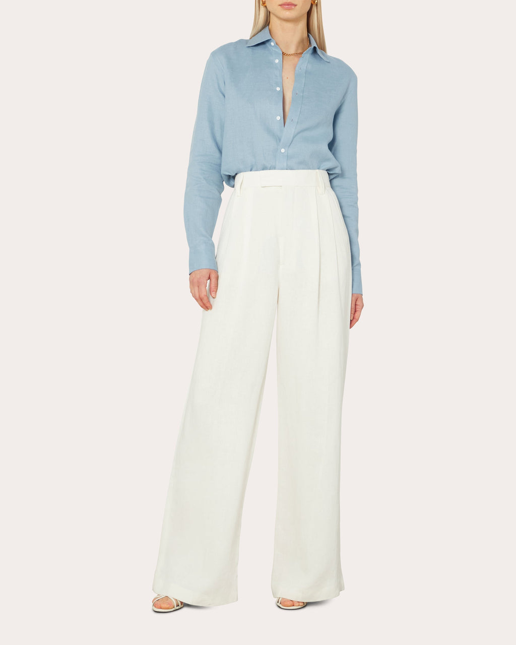 The Boyfriend Linen Shirt