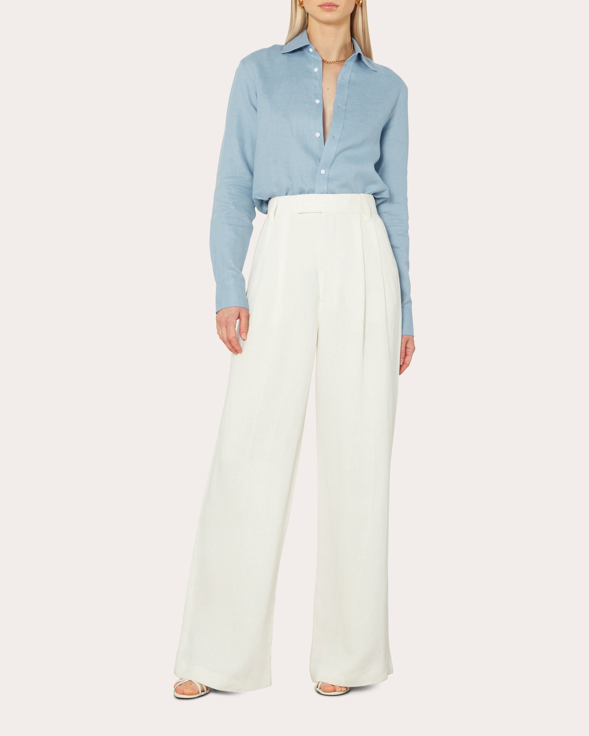 The Boyfriend Linen Shirt