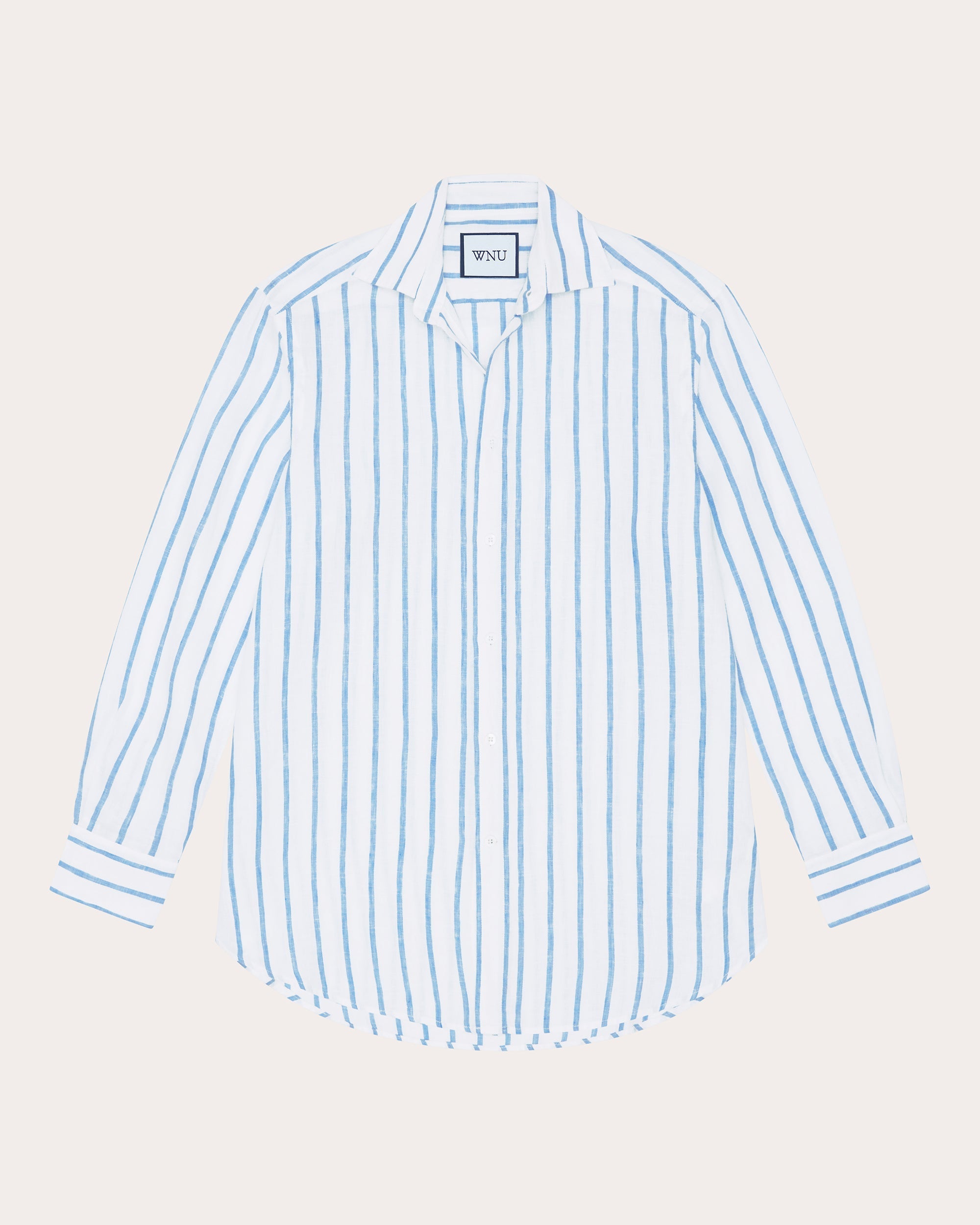 The Boyfriend Striped Linen Shirt