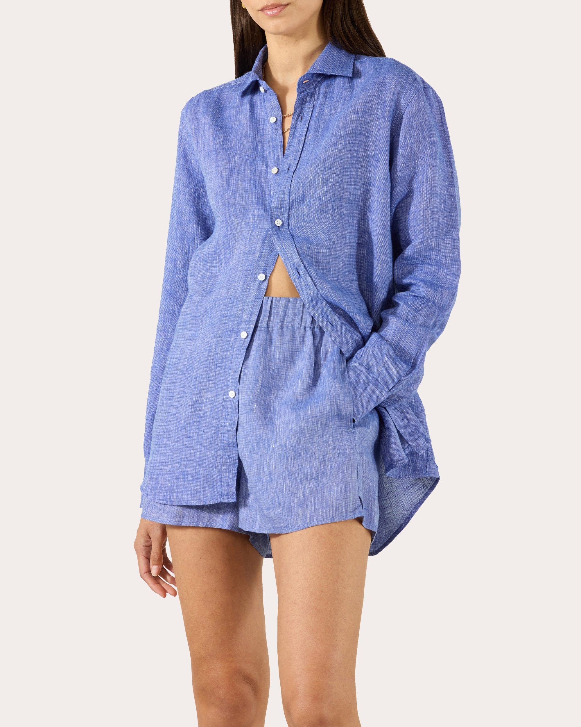 The Boyfriend Linen Shirt