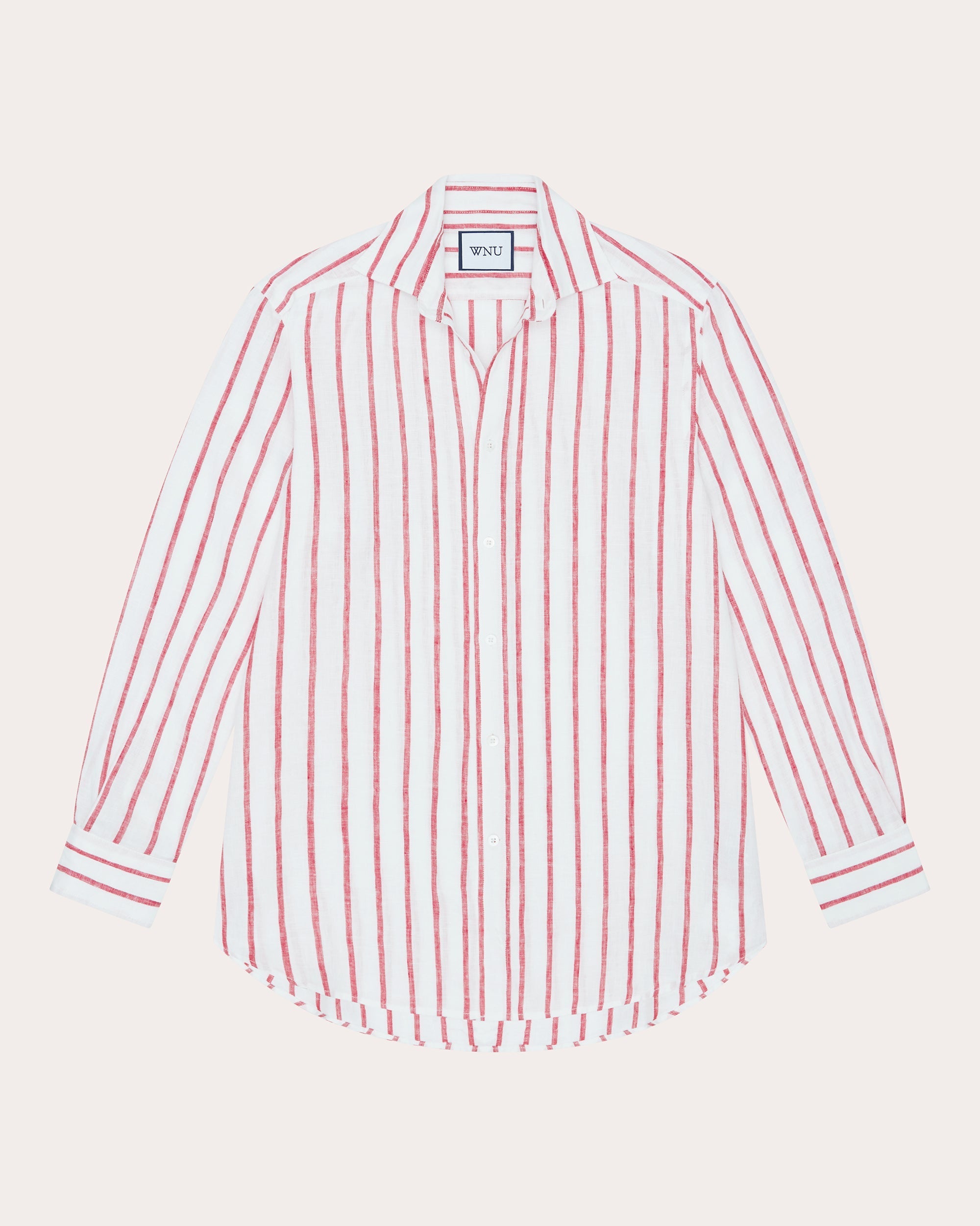 The Boyfriend Striped Linen Shirt