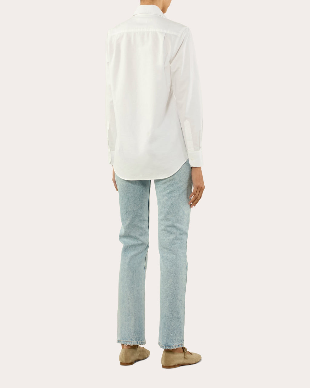 The Boyfriend Oxford Cotton Button-Up Shirt