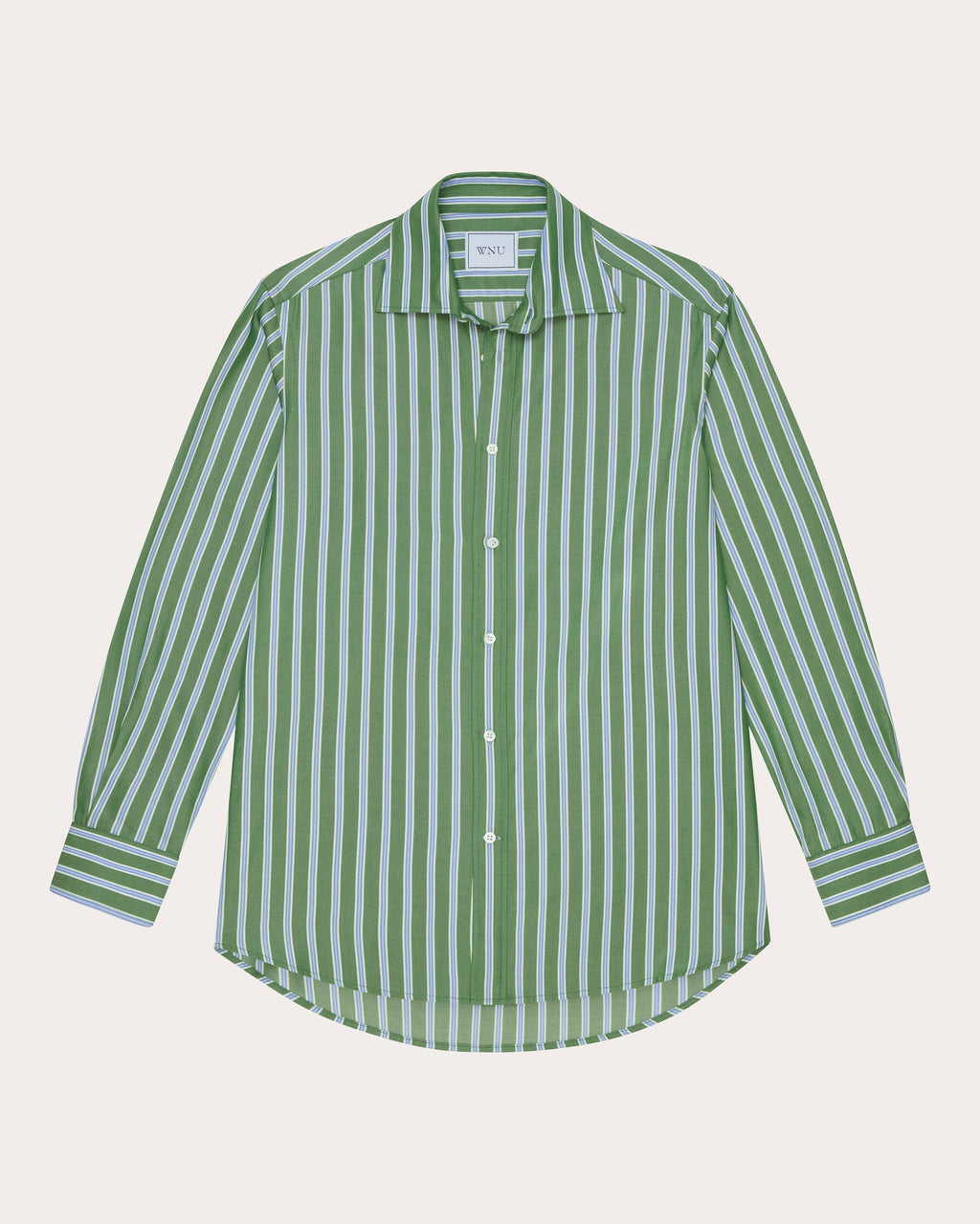 The Boyfriend Stripe Tencel™ Button-Up Shirt