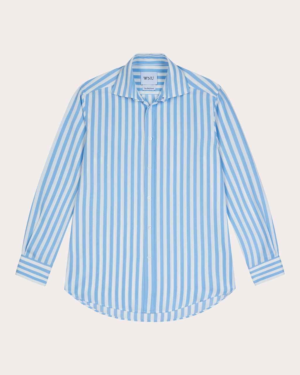 The Boyfriend Striped Tencel Shirt