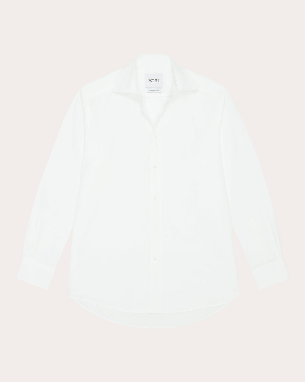 The Boyfriend Woven Linen-Cotton Button-Up