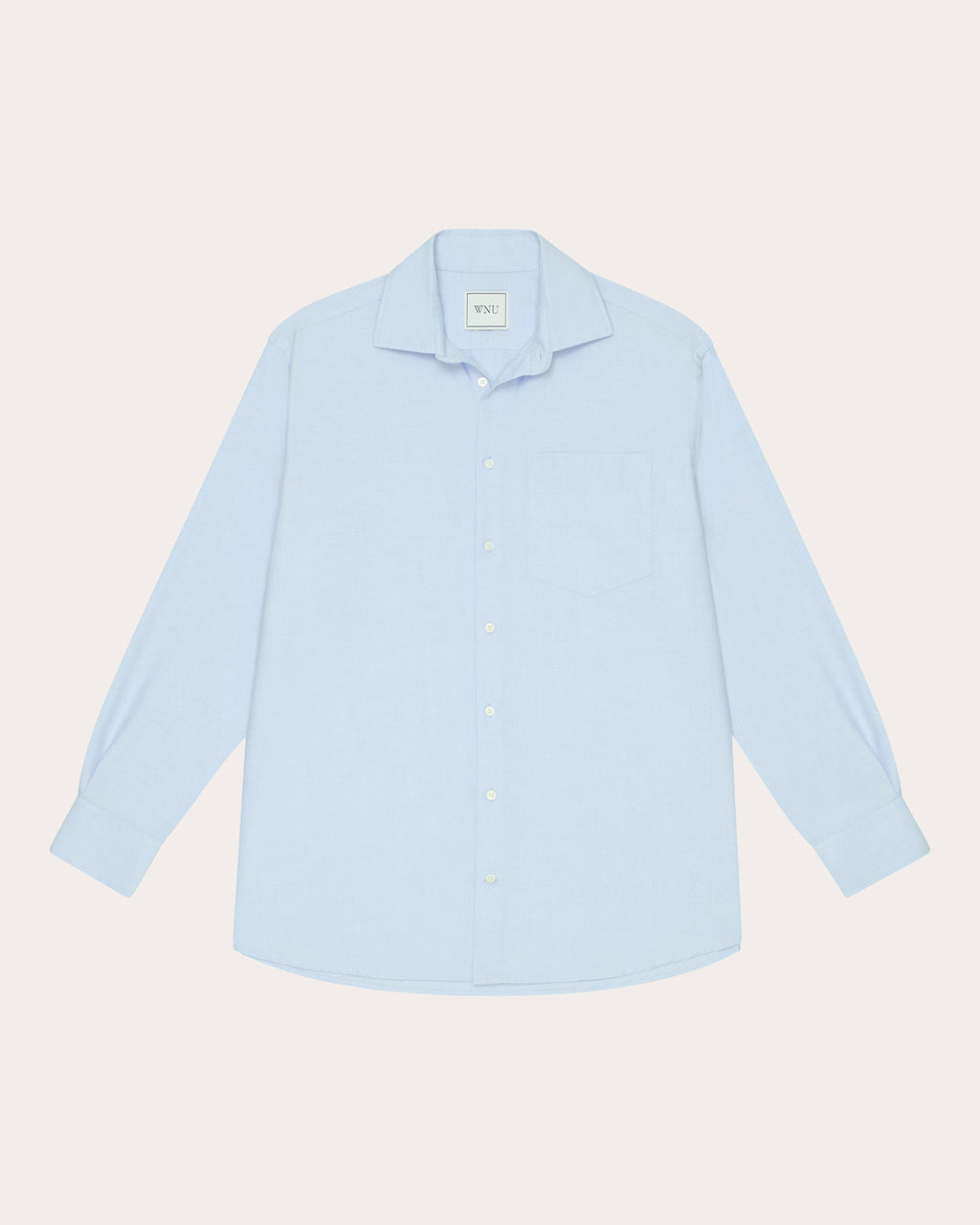 The Oversized Oxford Cotton Button-Up Shirt