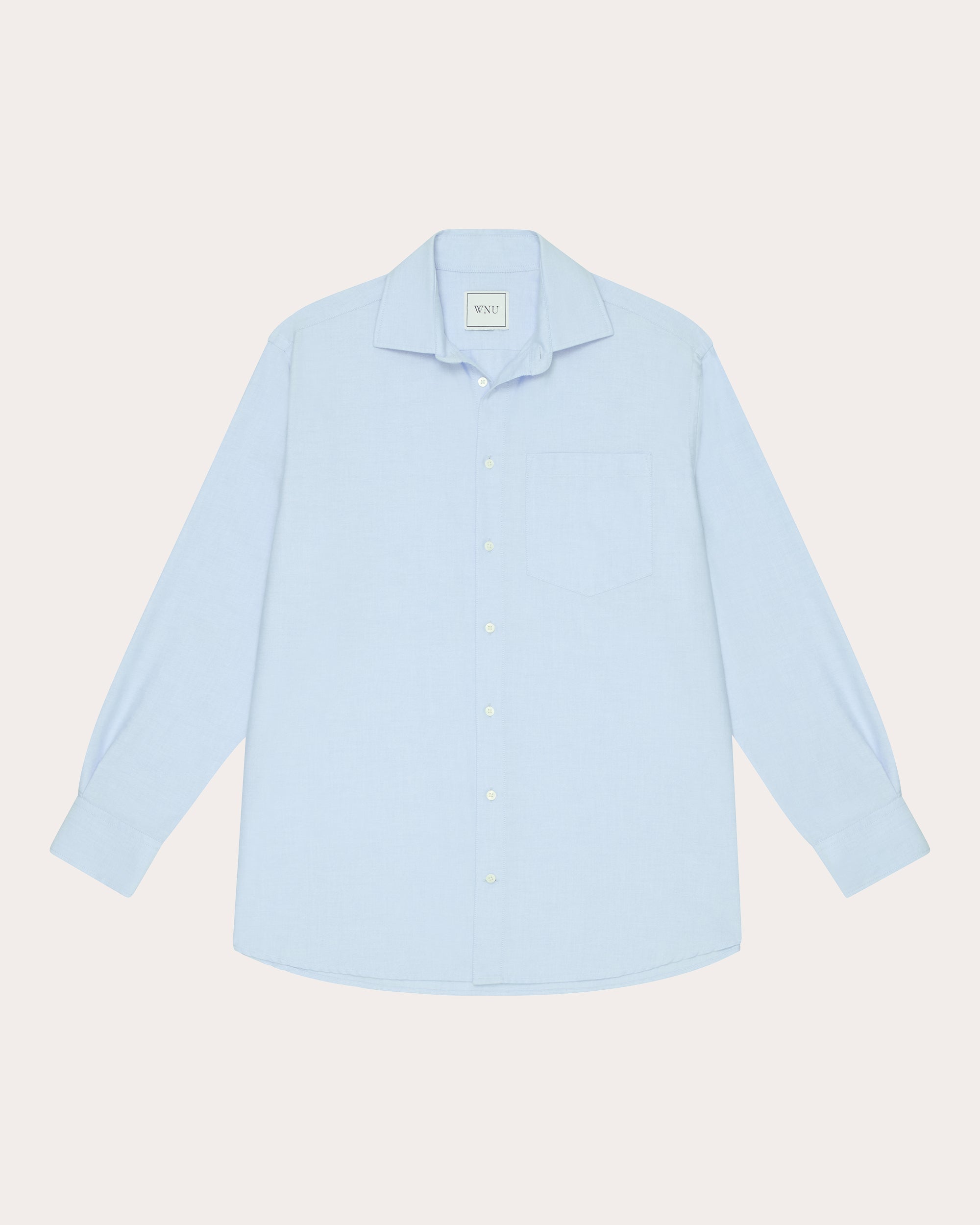 The Oversized Oxford Cotton Button-Up Shirt