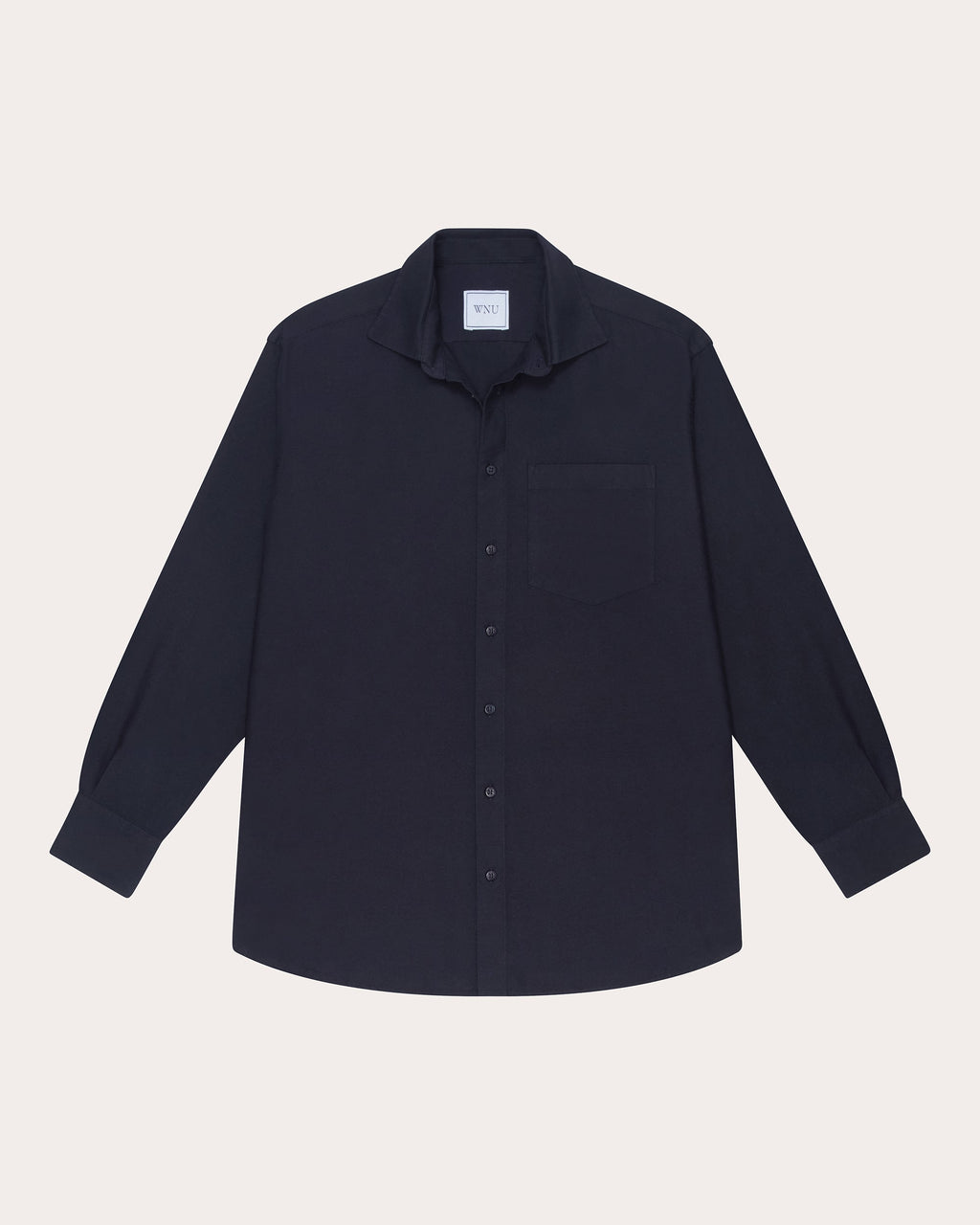 The Oversized Oxford Cotton Button-Up Shirt