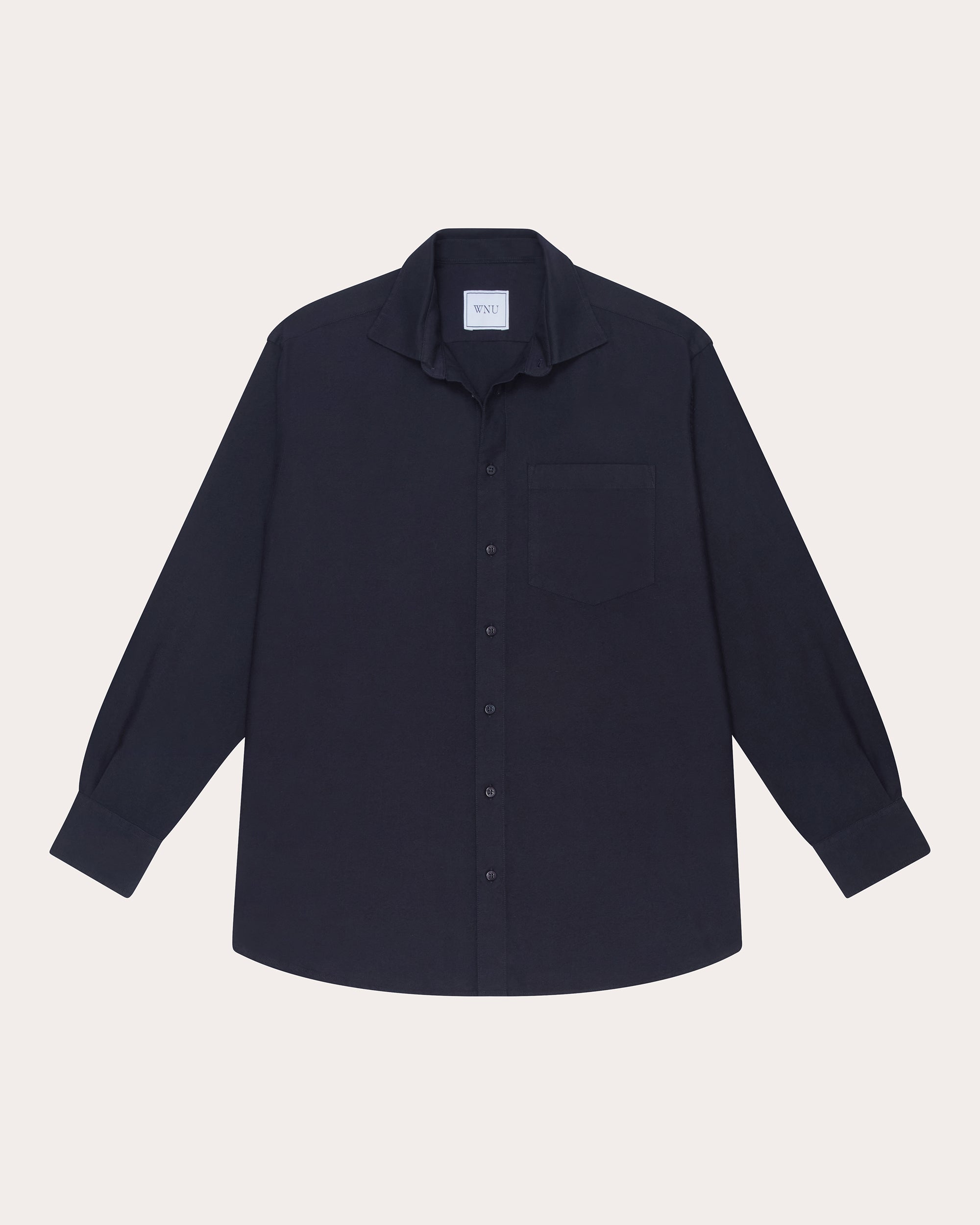The Oversized Oxford Cotton Button-Up Shirt