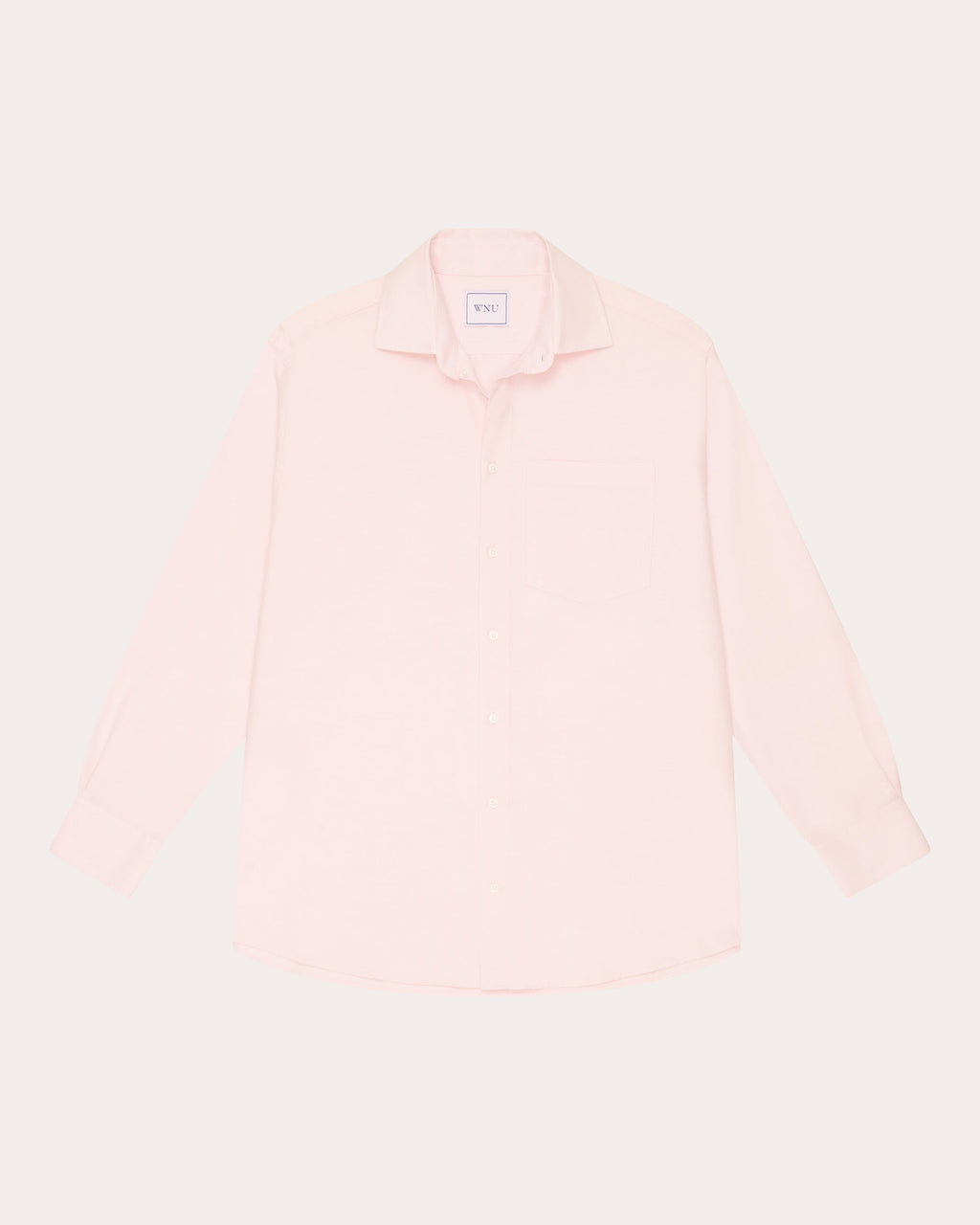 The Oversized Oxford Cotton Button-Up Shirt