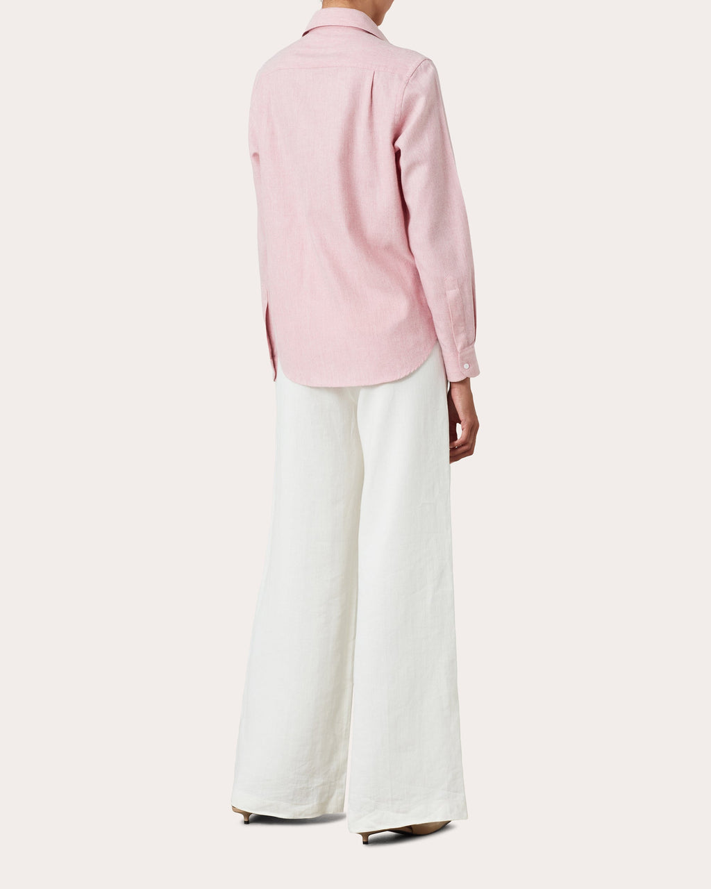 The Classic Brushed Cotton-Wool Button-Up Shirt