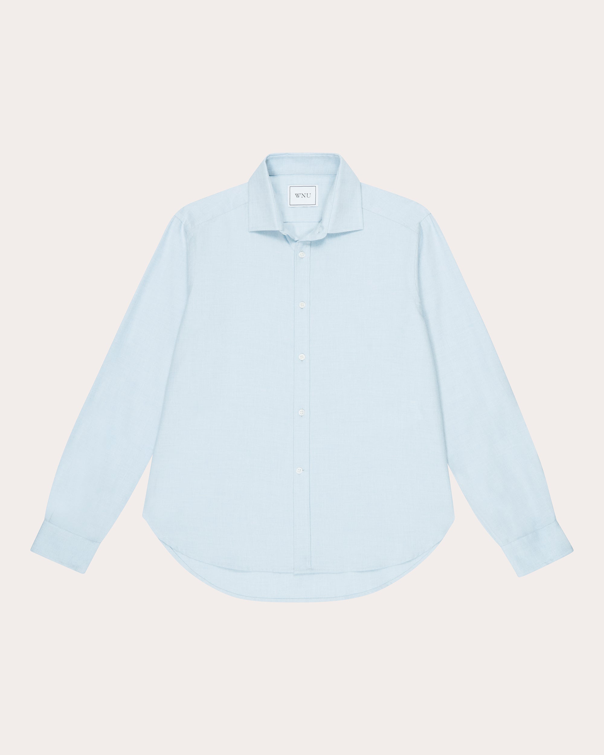 The Classic Brushed Cotton-Wool Button-Up Shirt