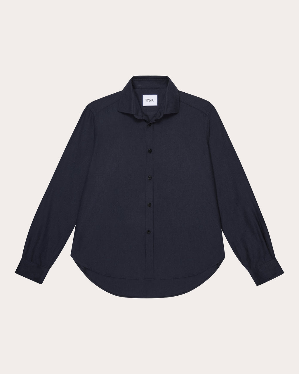The Classic Brushed Cotton-Wool Button-Up Shirt