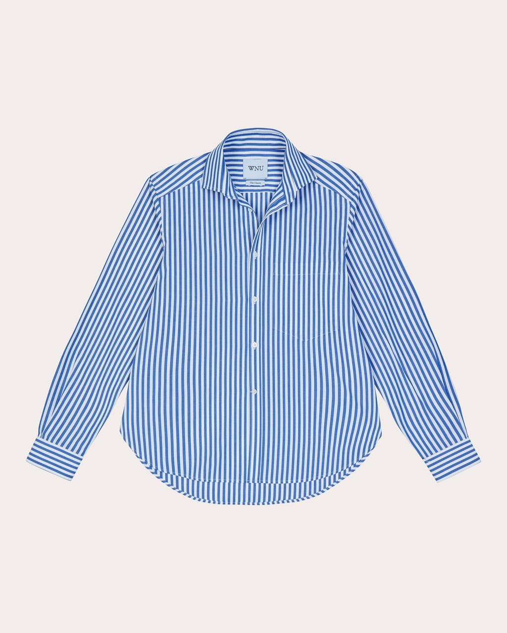 The Classic Striped Cotton-Poplin Shirt